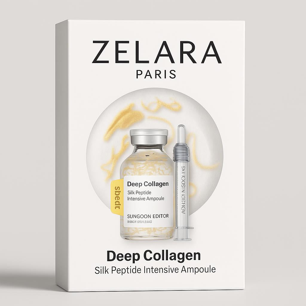 Sérum Visage aux Peptides de Soie Régénérant - Anti-Âge